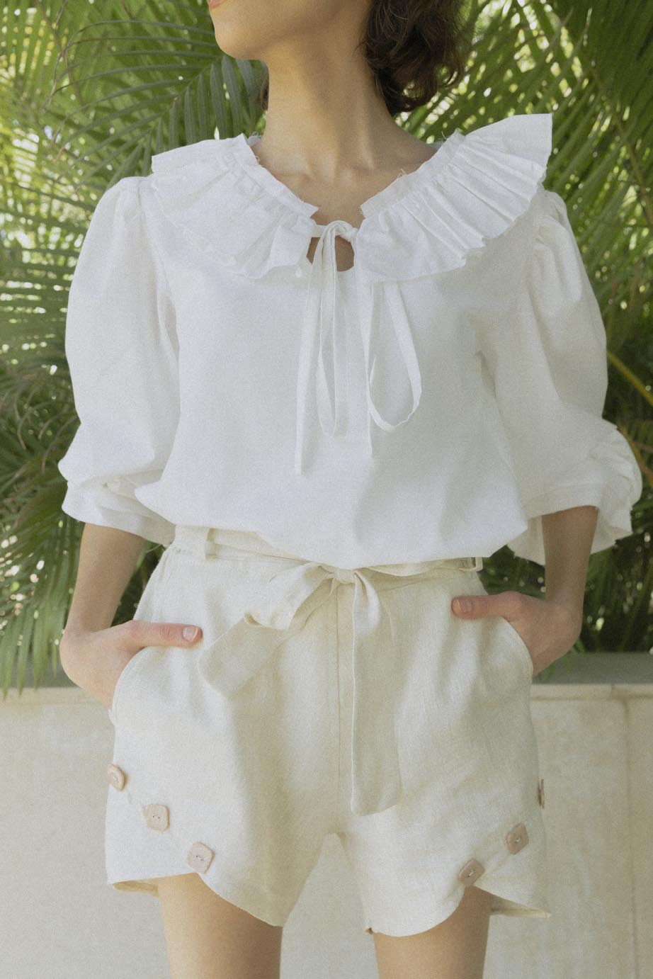 Buttercup Blouse- Off White