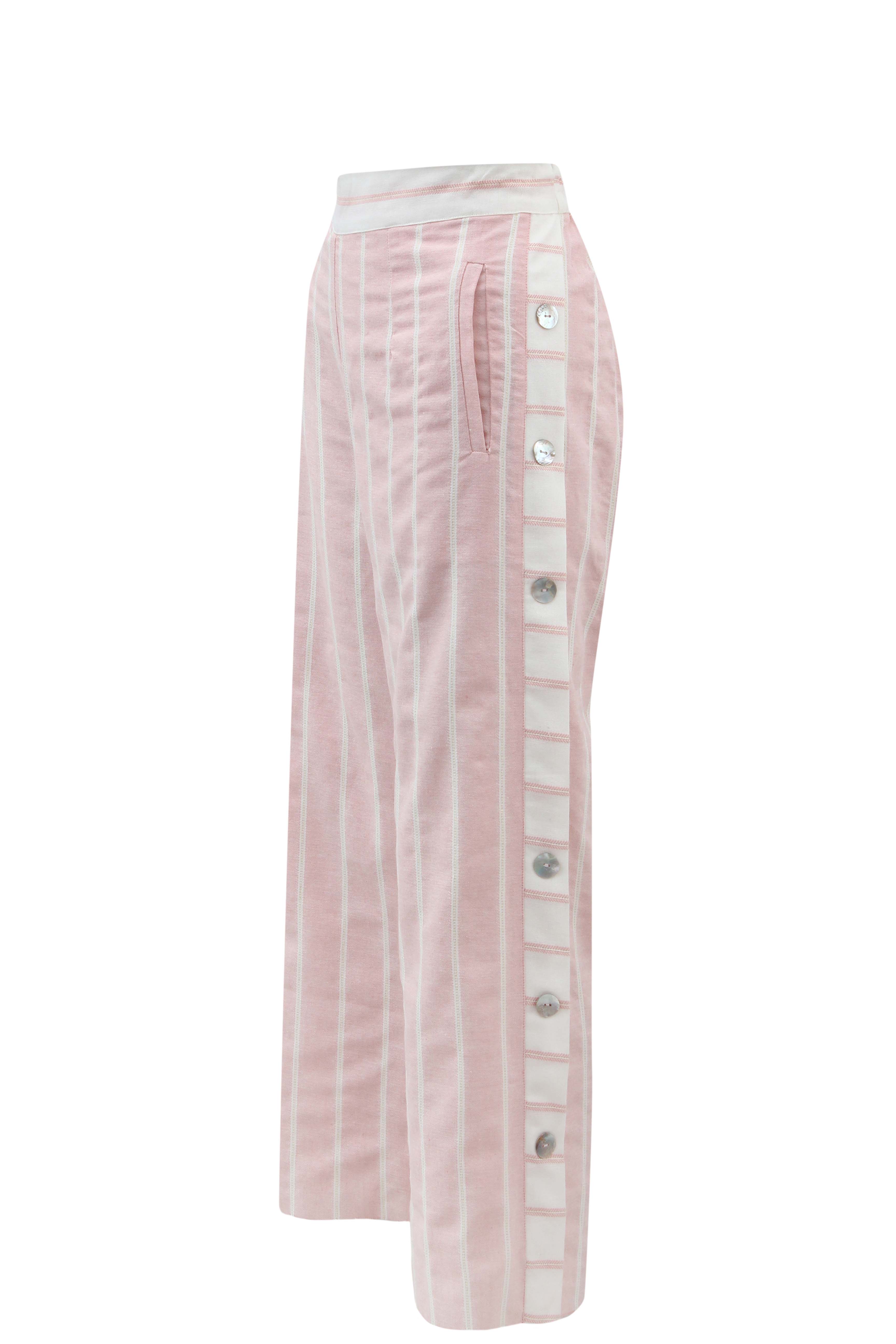 Osage Pants- Pink Stripes